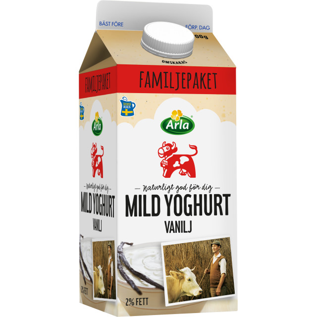 Yoghurt Mild Vanilj 1.5 Liter