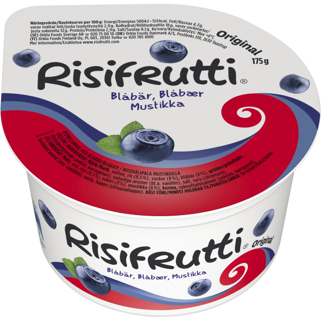Risifrutti Blåbär