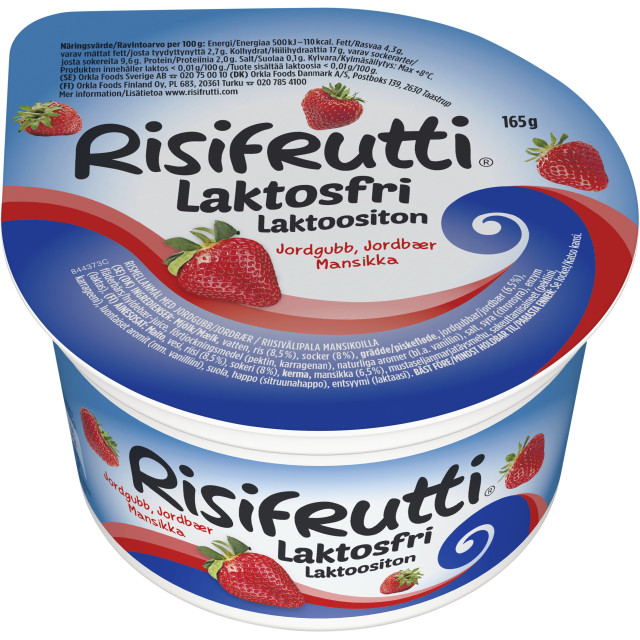 Risifrutti Jordgubb Laktosfri