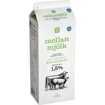 Mellanmjölk Längre Hållbarhet 1,5%