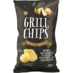 Grillchips Krispiga Räfflade