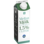 Mellanmjölk 1,5%