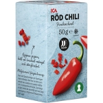 Röd Chili Hackad Fryst