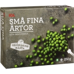 Ärtor Fryst