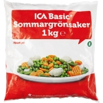 Sommargrönsaker Fryst