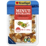 Minutkyckling Stekt & Tärnad Bbq